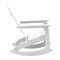 Flash Furniture White Modern Poly Resin Adirondack Rockers, PK 2 JJ-C14709-WH-2-GG - alternate 8